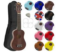 Mad About SU8 Soprano Ukulele - Dark Wood