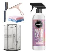 MAD ACID, Mad Acid Glass Cleaner, Mad All Purpose Cleaner, Mad Acid Water Spot Remover, Mad Acid Shower Cleaner, Mad Acid Cleaner for Bathroom, Car, Furniture (1Pcs-236ml)