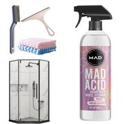 MAD ACID, Mad Acid Glass Cleaner, Mad All Purpose Cleaner, Mad Acid Water Spot Remover, Mad Acid Shower Cleaner, Mad Acid Cleaner for Bathroom, Car, Furniture (1Pcs-454ml)