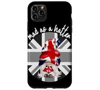 Mad as a Hatter Union Jack British Gnome London Graphic Case for iPhone 11 Pro Max