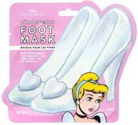 MAD BEAUTY Disney Princess Cinderella Foot Mask, Peppermint Infused To Keep Feet Healthy, Relax & Unwind, Self-Care, Beauty Gift, Body Care