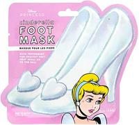 MAD BEAUTY Disney Princess Cinderella Foot Mask, Peppermint Infused To Keep Feet Healthy, Relax & Unwind, Self-Care, Beauty Gift, Body Care