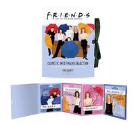 MAD BEAUTY Friends Sheet Face Masks Booklet (Pack of 4) | Bromance, Monica, Phoebe, Rachel | Coconut, Raspberry, Black Tea, and Pomegranate