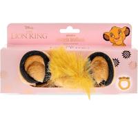 MAD Beauty - Lion King Simba Plush Headband | Ideal for Makeup and Facial Routine | Fun Simba Design | Keep Your Hair Secure, Orange, 1 Count