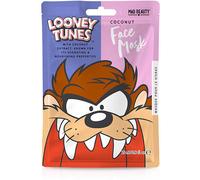 Looney Tunes Taz Cartoon Sheet Mask | Mad Beauty | Funny Character for Gift, Passionfruit, Cosmetic Skincare, Aloe Vera