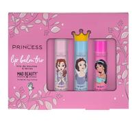 Mad Beauty Princess Lip Balm Set 3pcs - Perfectly Pocket Sized - Make a Delightful Stocking Filler Gift or Thoughtful Surprise for Princess Fans Big and Small