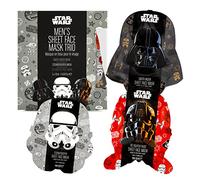 MAD BEAUTY Star Wars Sheet Face Masks Set (Pack of 3) | Darth Vader, Storm Trooper, and Fighter Pilot | Black Tea, Green Tea, and Coconut to Soothe and Rejuvenate Tired Skin
