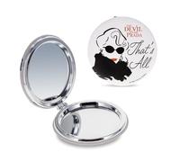 MAD Beauty The Devil Wears Prada Compact Mirror | Officially Licensed | Double Sided | Portable Makeup Mirror | Beauty Gift