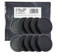 MaD Camera - 10x Body Caps - Bulk Wholesale Pack - Dust Protection for Canon EOS EF-S Camera Body - Compatible with Canon