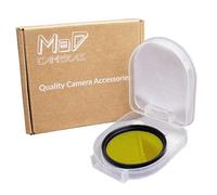 MaD Camera - 49mm Yellow Correction Filter - Reduces Glare & Enhances Contrast - Premium Camera Lens Filter for DSLRs
