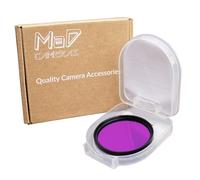 MaD Camera - 52mm FLD Purple Fluorescent Filter - Corrects Green/Blue Tint from Fluorescent Lights - Premium Camera Lens Filter for DSLRs