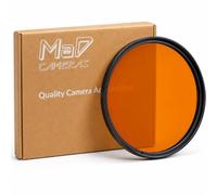 MaD Camera - 58mm Dark Orange Colour Correction Filter - Reduces Glare & Enhances Contrast - Premium Camera Lens Filter for DSLRs