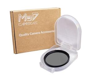 MaD Camera - 72mm CPL Circular Polarizing Camera Filter - Colour Saturation & Contrast Enhancement - Premium Camera Lens Filter for DSLRs
