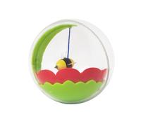 Mad Cat Busy Buzzy Ball Interactive Cat Toy with Catnip & Silvervine | Rolling Bee Ball with Polarizing Magnets, Engages Hunting Instincts | Safe, Durable & Fun for Indoor Cats