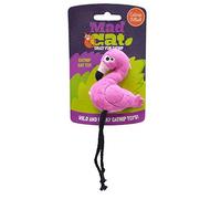 Mad Cat Flingin' Flamingo Catnip & Silvervine Plush Cat Toy