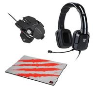 MAD CATZ Bluestork USB A Wired Ergonomic Vertical Mouse 1000 to 3600 DPI 6 Buttons RGB LED - Ideal for Right Handed - Prevention of Mouse Syndrome and Tendonitis - Compatible with PC & Mac