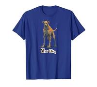 Mad Dog T-Shirt, Men, Royal Blue, Small