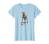 Mad Dog T-Shirt, Women, Baby Blue, XX-Large