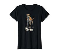Mad Dog T-Shirt, Women, Black, X-Large