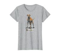 Mad Dog T-Shirt, Women, Heather Grey, 3X-Large