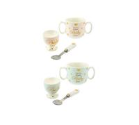 Mad Dots Mug Egg Cup & Spoon Set - Baby Girl