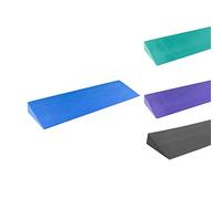 Mad EVA Yoga Wedge | Lightweight EVA Foam | Non-Slip for Wrists & Hands | Slanting for Yoga & Pilates (Blue)