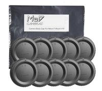 MaD F Mount Body Cap Cover & Rear Lens Cap for Nikon D3500 D3400 D3300 D3200 D5000 D5100 D5200 D5300 D5500 D5600 D7000 D7100 D7200 D7500 D850 D800 D810 D780 D750 D610 D500 D600 D5 D4 D3 and More