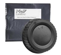MaD F Mount Body Cap Cover & Rear Lens Cap for Nikon D3500 D3400 D3300 D3200 D5000 D5100 D5200 D5300 D5500 D5600 D7000 D7100 D7200 D7500 D850 D800 D810 D780 D750 D610 D500 D600 D5 D4 D3 and More