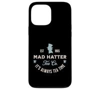 Mad Hatter Alice in Wonderland Book Lover Case for iPhone 13 Pro Max
