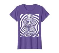 Mad Hatter Alice In Wonderland Psychedelic Madness T-Shirt