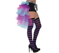 amscan 846475-55 Mad Hatter Bustle Costume, 1 Pc, Blue