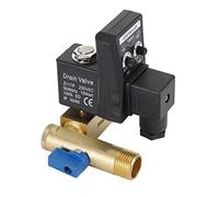 Mad Hornets AC 220V 1/2 Inch Automatic Electronic Timed Air Compressor Drain Valve Auto Water Drain