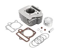 MAD HORNETS Cylinder Barrel Piston Gasket Rebuild Kit 56mm 140cc Fit for YX140 Pit Bike Engine 1P56FMJ Top End Repair Set