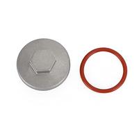 MAD HORNETS Valve Tappet Cover O-Ring for Suzuki DR-Z125 2003-2014 | OE: 11175-37110, 17mm aluminium valve cap + O-ring, M30 thread, 1 cap, for sealing tappet inspection access after service