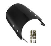 MAD HORNETS Windshield WindScreen Fit for YAMAHA XSR 155 2020-2023 Fit for YAMAHA XSR 125 2024-2025 Black