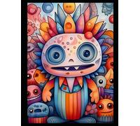 Mad Little Monsters Coloring Book