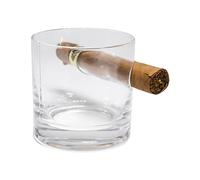 Mad Man Cigar Whiskey Glass in Clear Mad Man Clear