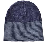 Mad Man Knitted Toboggan Hat - Blue