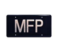 Mad Max | Main Force Patrol | Metal Stamped License Plate