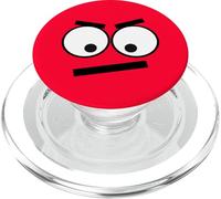 Mad Mean Unhappy Sad Angry Funny Mood Pessimist Face PopSockets PopGrip for MagSafe