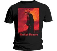 Mad Monk Cotton T-Shirt Marilyn Manson Black XL