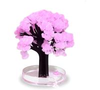 Mad Monkey Artificial Flower, Cherry Blossom Tree, Synthetic materials such as plastic, PVC or PE, Pink, 16 cm