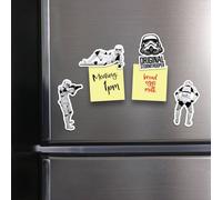 Mad Monkey Original Stormtrooper: Fridge Magnets - Star Wars Magnet Set in White Mad Monkey White