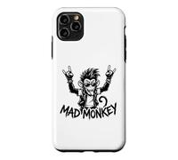 Mad Monkey Punk Rock Graphic Rebel Cartoon Case for iPhone 11 Pro Max