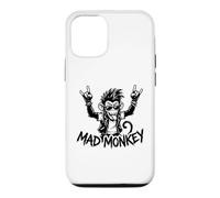 Mad Monkey Punk Rock Graphic Rebel Cartoon Case for iPhone 12/12 Pro