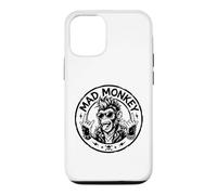 Mad Monkey Punk Rock Graphic Rebel Cartoon Case for iPhone 12/12 Pro