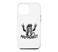 Mad Monkey Punk Rock Graphic Rebel Cartoon Case for iPhone 12 Pro Max