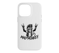 Mad Monkey Punk Rock Graphic Rebel Cartoon Case for iPhone 14 Pro Max