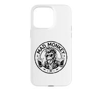 Mad Monkey Punk Rock Graphic Rebel Cartoon Case for iPhone 15 Pro Max