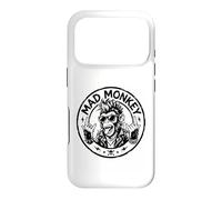 Mad Monkey Punk Rock Graphic Rebel Cartoon Case for iPhone 17 Pro